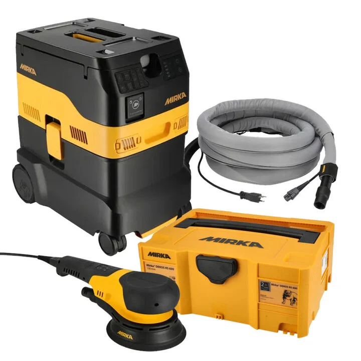 Mirka 6 Inch RS Dust-Free Basic System DEROS RS and DEXOS 1230