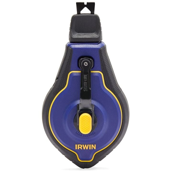 Irwin Straight-Line Speedline Pro Chalk Reel with Blue Chalk
