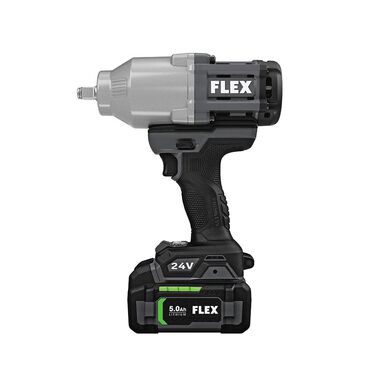 FLEX 24V 1/2-In. High Torque Impact Wrench Kit, large image number 11