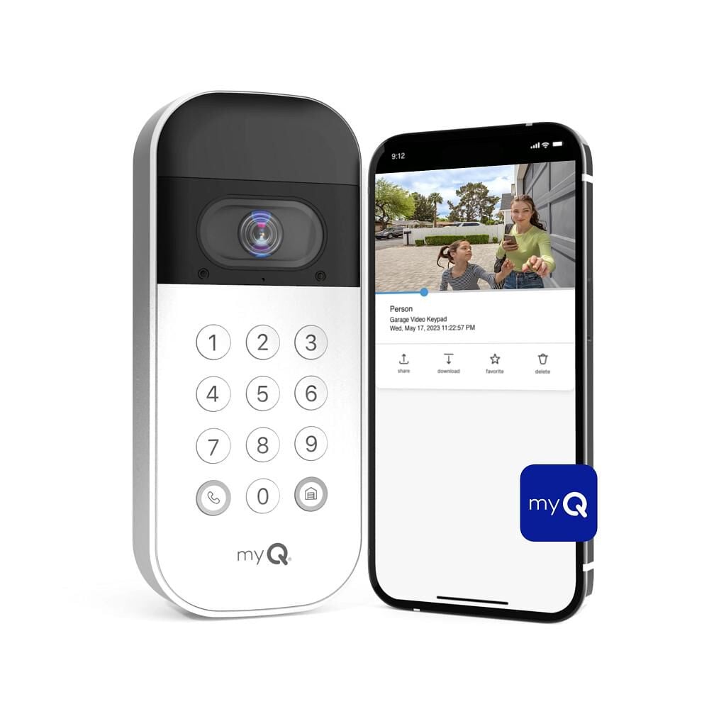 Chamberlain myQ Smart Garage Video Keypad, large image number 2