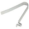 Kraft Tool Co 1-3/8 Inch x 6 Ft. Blue Aluminum Swaged Button Bull Float Handle, small image number 2