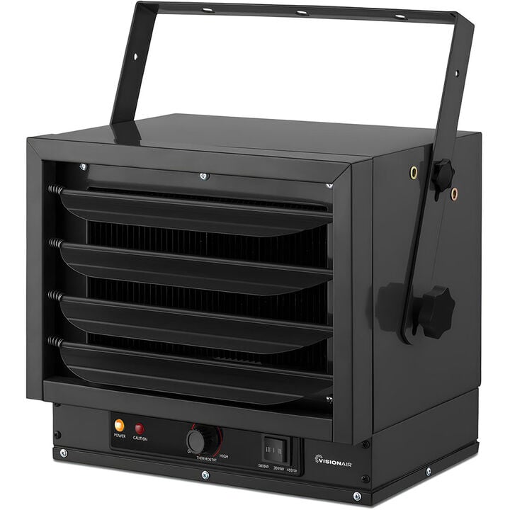 VisionAir 14.5 In. 4000/5000W 4739 Btu 1000 Sq-Ft. Ceiling Mount Heater