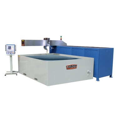 Baileigh WJ-512CNC Industrial CNC Flying Arm Water Jet Cutter