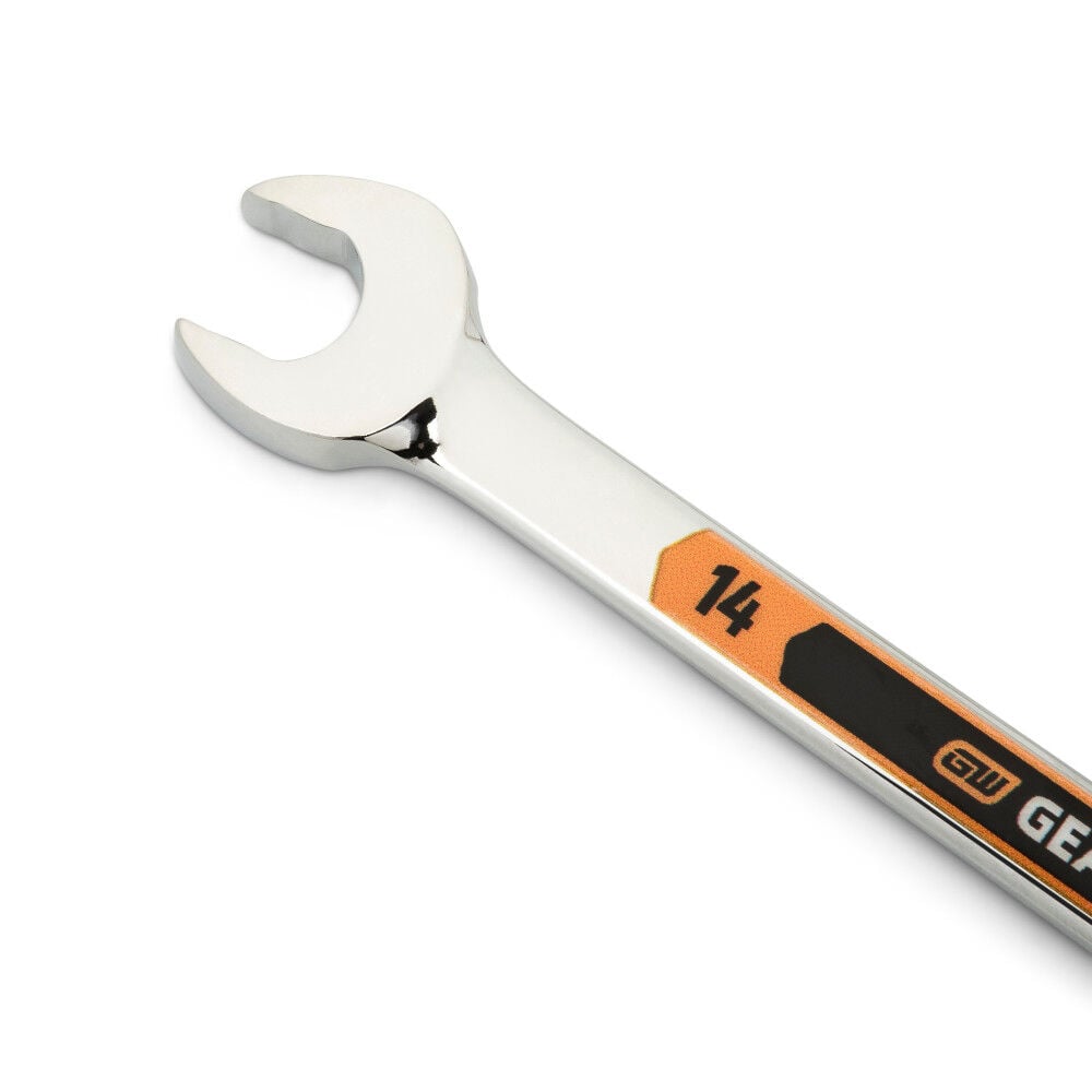 GEARWRENCH 14mm 12 Point Hi-Viz Long Pattern Combination Wrench, large image number 3