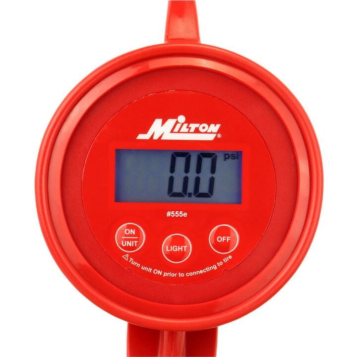 Milton 555e Digital Tire Inflator Gauge, 5 to 220 PSI,  1 PSI Accuracy, large image number 3