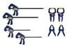 Irwin Quick-Grip Clamp Set 8pc, small image number 1