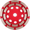 Milwaukee DIAMOND MAX 4 1/2 Inch Double Row Segmented Rim Diamond Cup Wheel for Concrete Grinding, small image number 1