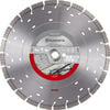 Husqvarna Construction Vari-Cut S45 14 Inch Silver Turbo Diamond Blade for Fast Cuts in Concrete, small image number 1