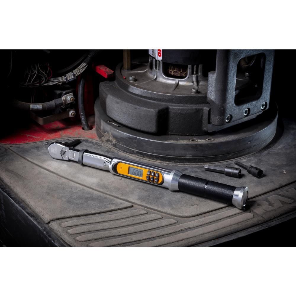 GEARWRENCH 120XP 3/8 Inch Drive Flex Head Electronic Torque Wrench with Angle, large image number 6