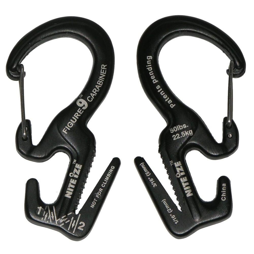 Nite Ize Small Figure 9 Carabiner – Single – C9S-02-01