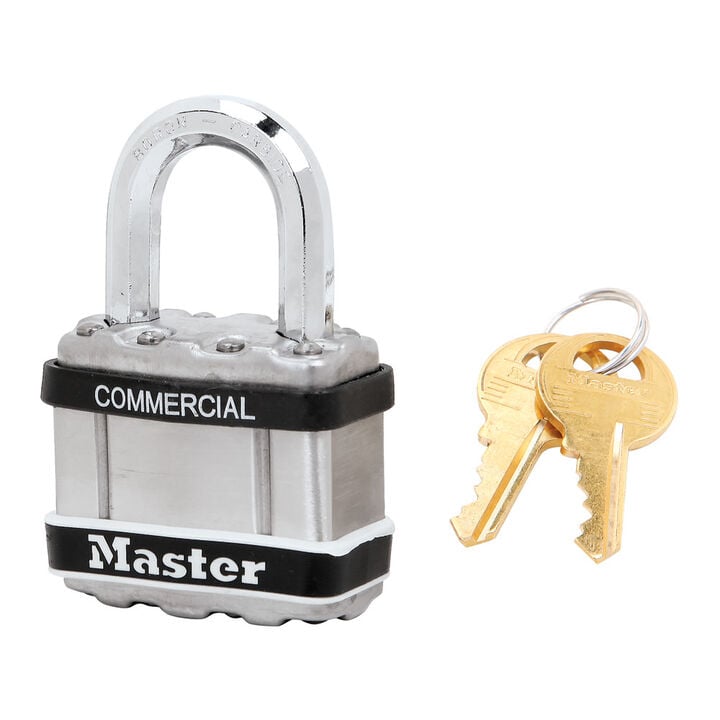 Master Lock 1-3/4 In. Wide Commercial Magnum Laminated Steel Padlock, large image number 1