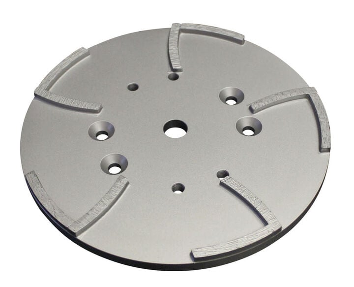 Edco 10in - 10 Segmented Silver Economy Diamond Disc, large image number 1
