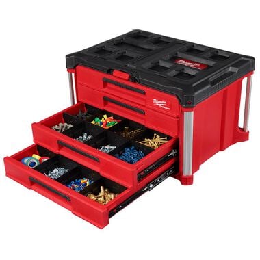 Milwaukee PACKOUT 4-Drawer Tool Box, large image number 3