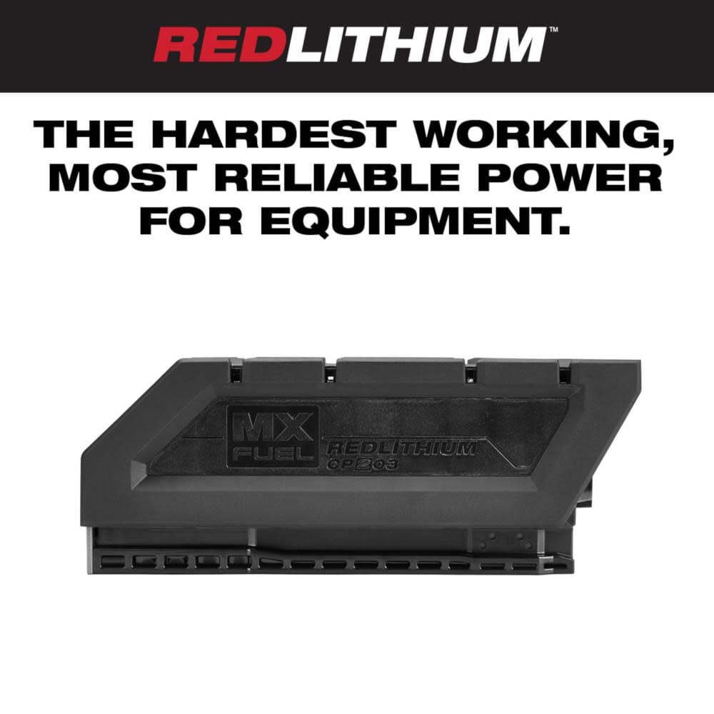 Milwaukee Mx Fuel Redlithium Cp203 Battery Pack Mxfcp203 - Image 2