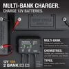 Noco Battery Charger 12V 2 Bank 10A On Board, small