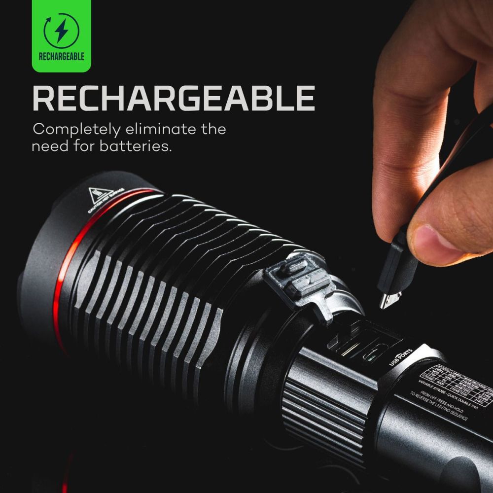 Nebo Redline 6K Flashlight 6000 Lumens Waterproof Rechargeable, large image number 6