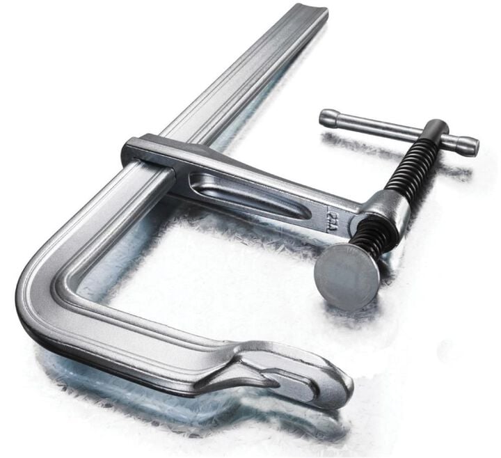 Bessey Shop Floor Clamp 12 Inch Capacity with 4 Inch Throat Depth, large image number 1