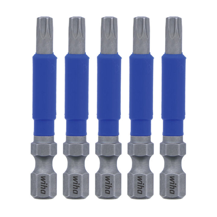 Wiha TerminatorBlue Impact Bit Torx T25 2in 5pk