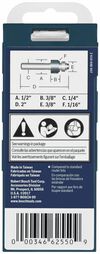 Bosch 1/2in x 3/8in Carbide Tipped Smooth Edge Laminate Trim Router Bit, small image number 4