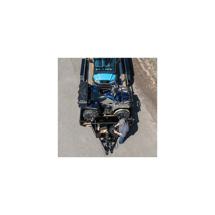 Buyers Products Company 35 Inch Wide Gloss Black Steel Trailer Tongue Truck Box, large image number 15