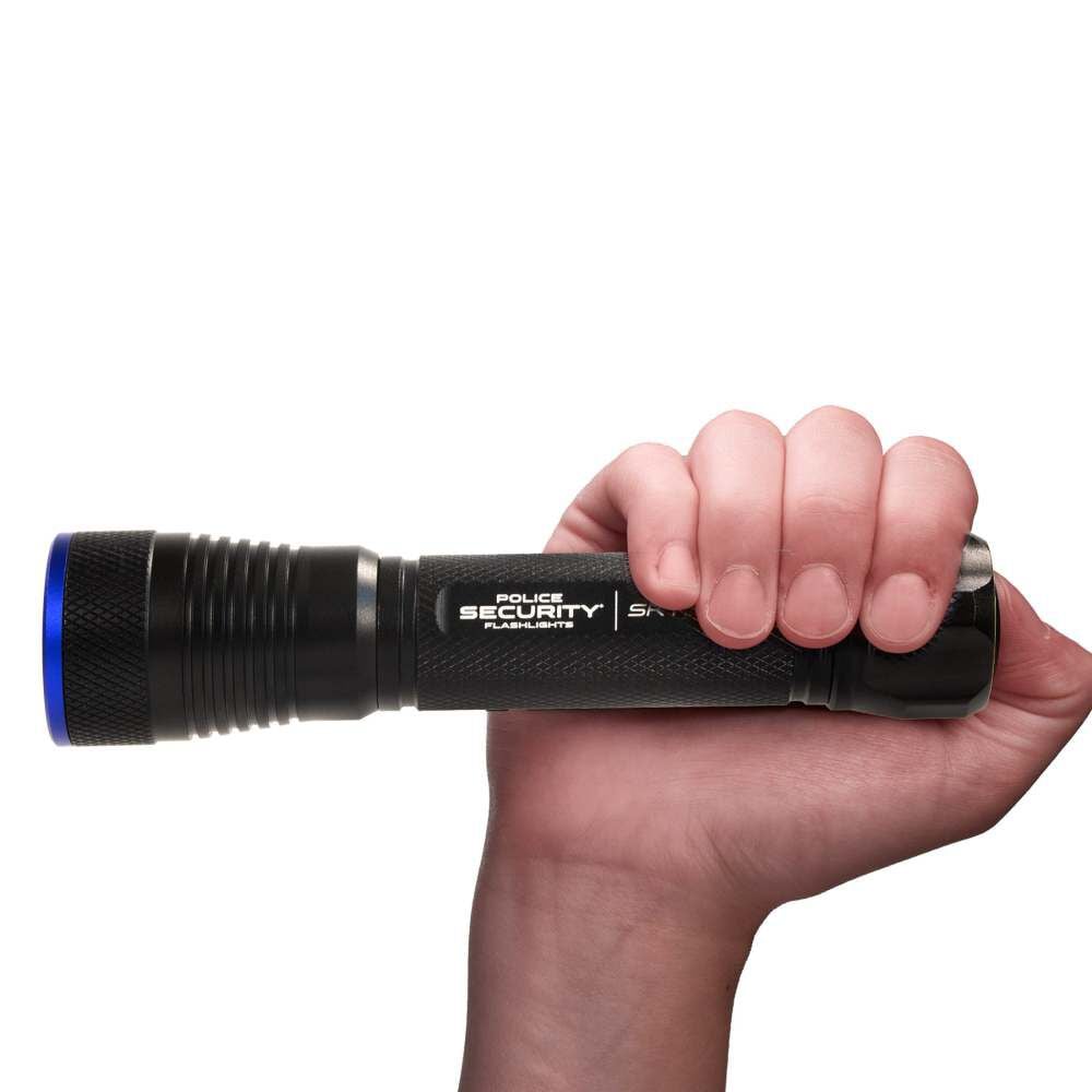 Police Security SKYLAR 800 Lumens 6 AA Alkaline Battery Powered LED Flashlight, large image number 3