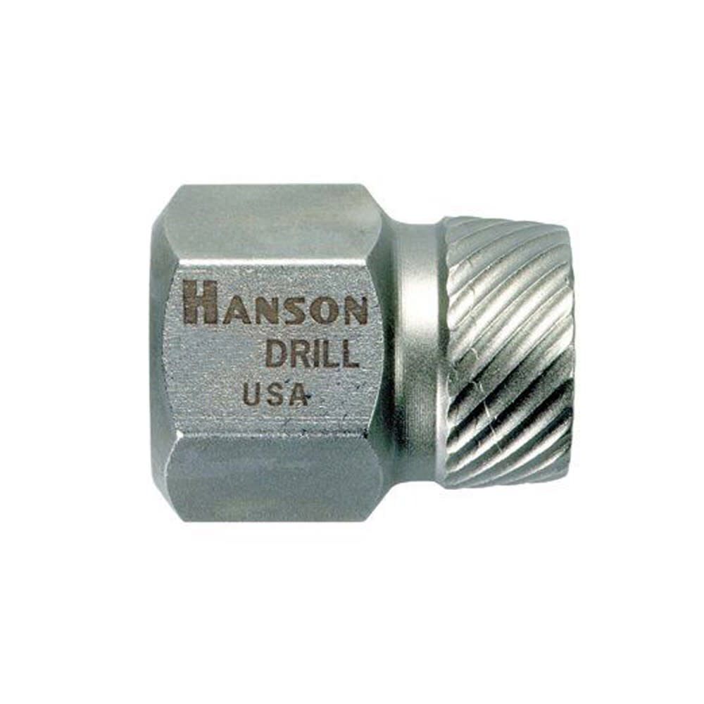 Irwin HANSON 3/8 x 1/2 x 11/16 Inch HexHead Multi-Spline Screw Extractor, large image number 1