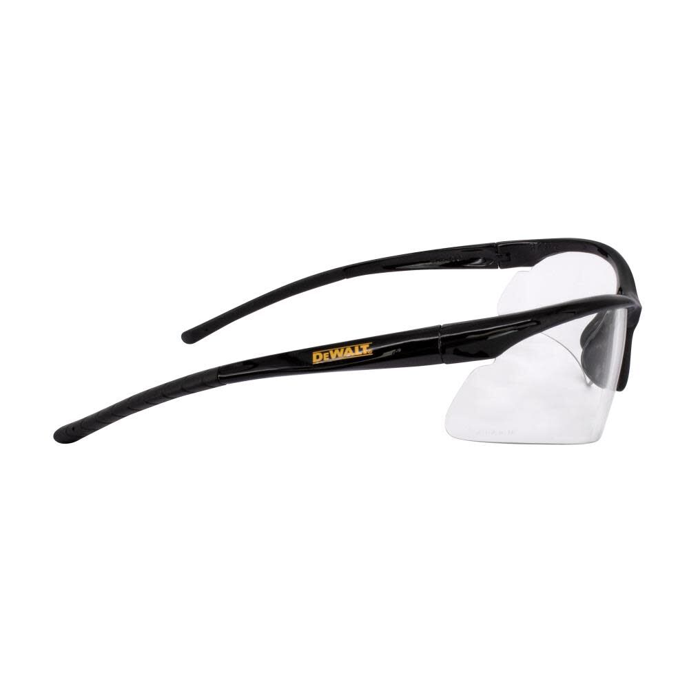 DEWALT DPG51 Radius Protective Eyewear - Black Frame - Clear Lens, large image number 9