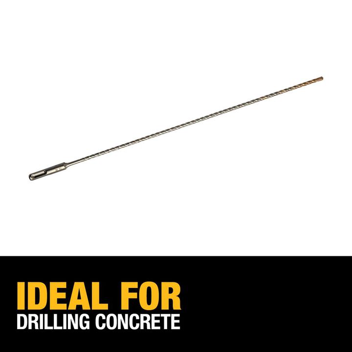 DEWALT 3/16 in x 14 in x 16 in Rock Carbide SDS Plus Hammer Drill Bit, large image number 2