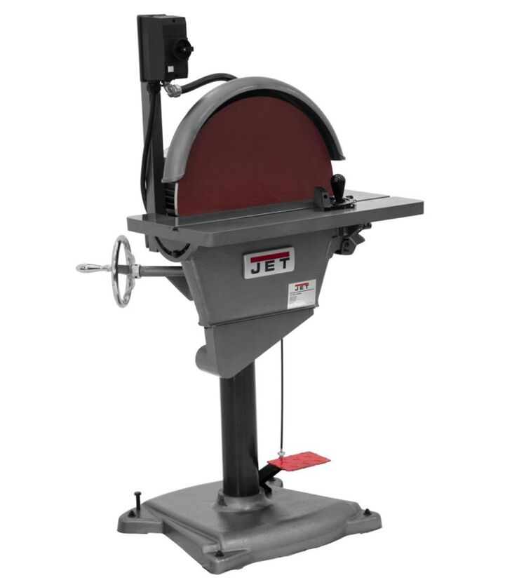 JET J-4421-2 20 In. Disc Grinder 3 PH 220 V, large image number 1