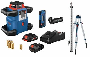 Bosch 18V REVOLVE4000 Connected Self-Leveling Horizontal Rotary Laser Kit