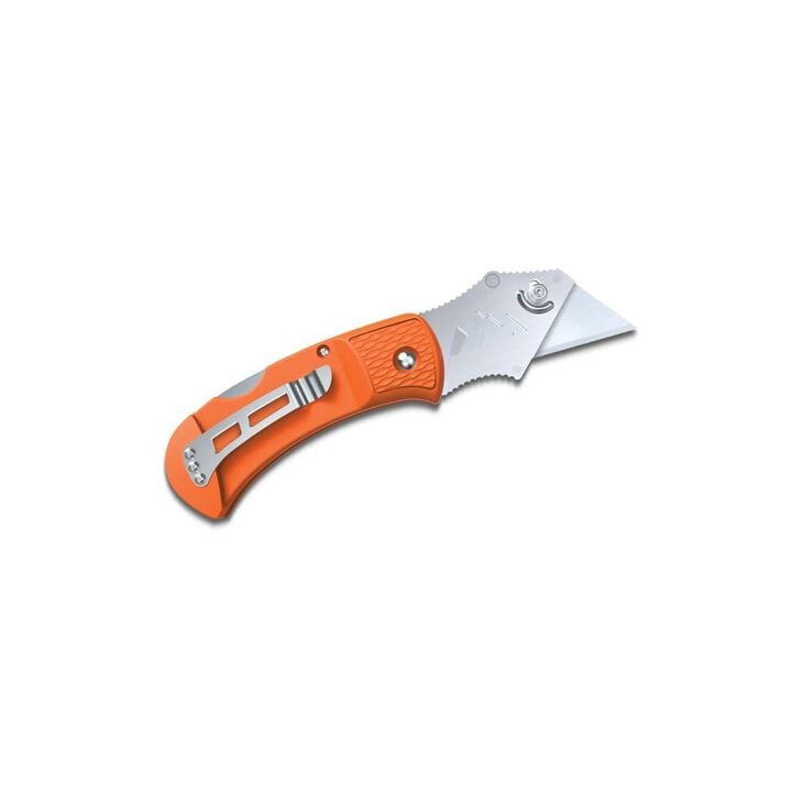 Outdoor Edge BOA Razor Folding Utility Knife with 3 Blades Orange, large image number 1