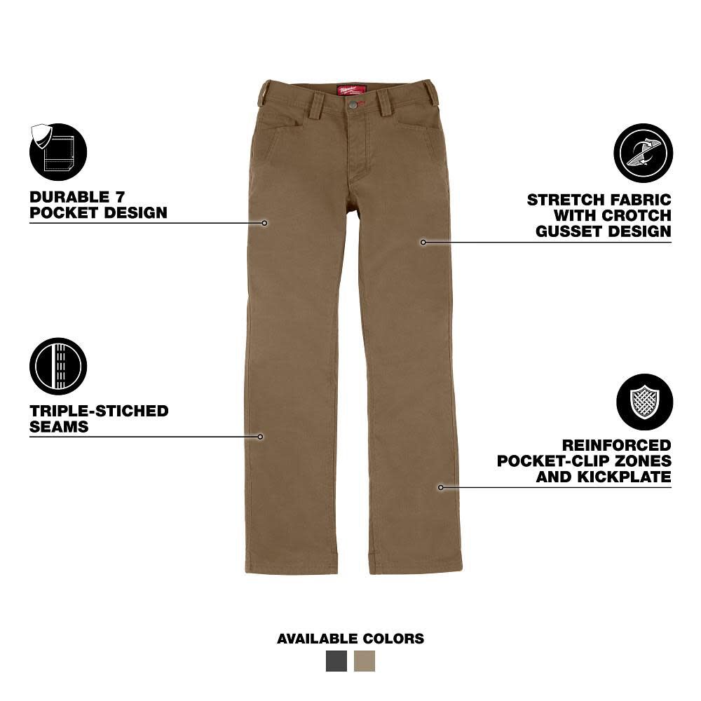 Milwaukee Women's Work Pants, large image number 2