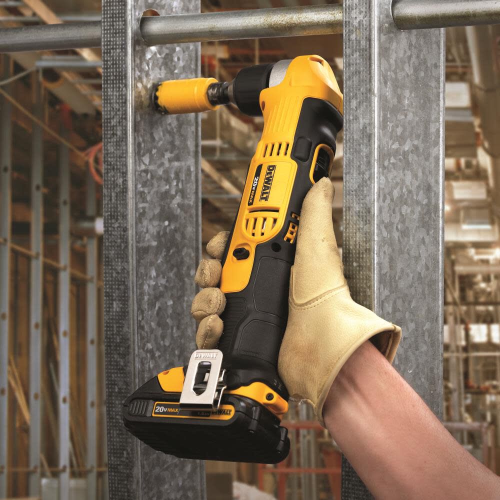 Right angle drill shop dewalt 20v