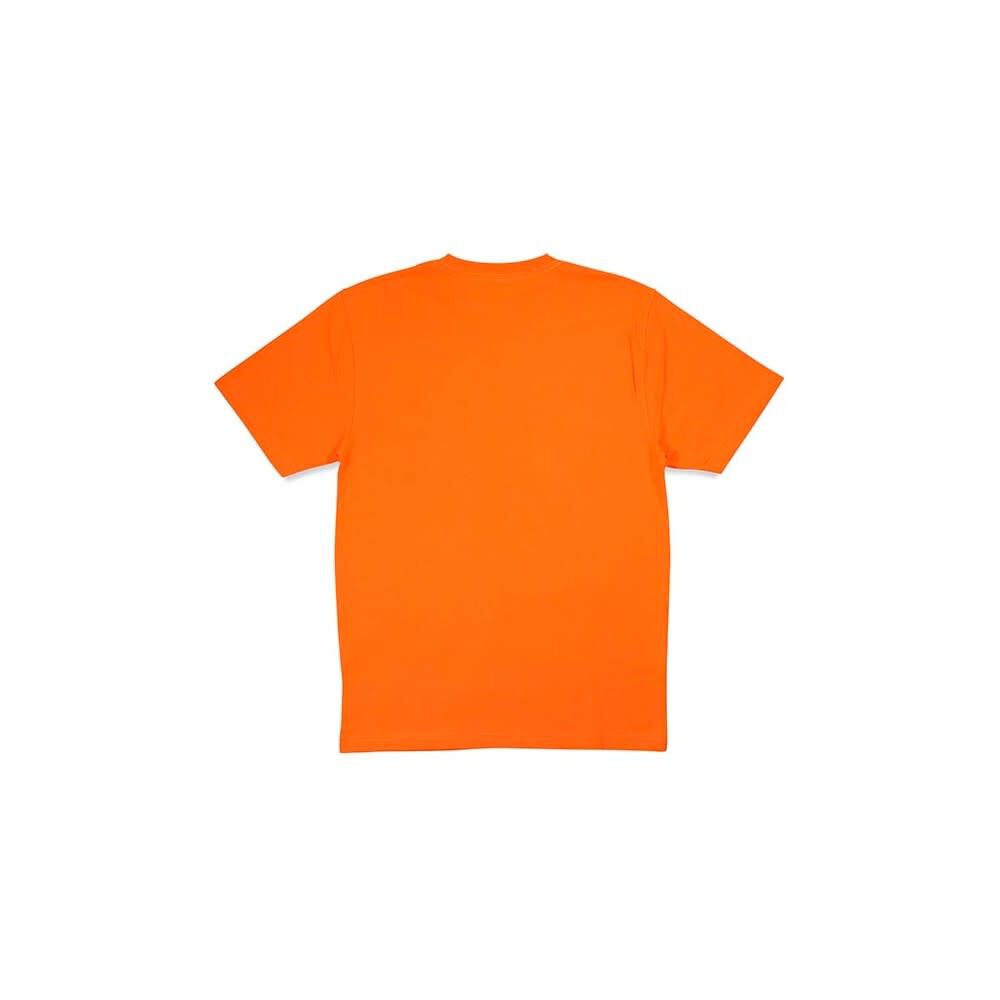 Carhartt Men's Cotton Short-Sleeve T-Shirt, Bright Orange, Medium, large image number 3