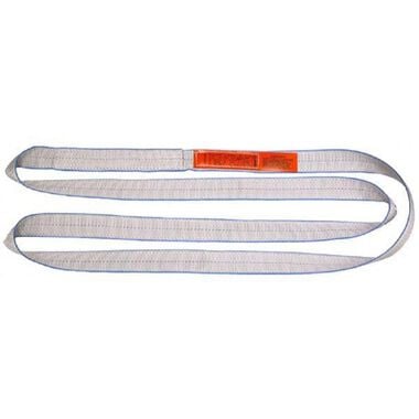 Lift-All 1 In. x 6 Ft. Silver Endless 2-Ply Tuff-Edge Polyester Web Sling