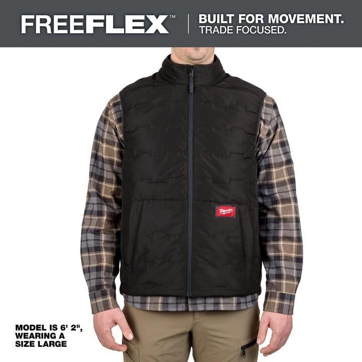 Milwaukee FREEFLEX Lightweight Insulated Vest, large image number 0