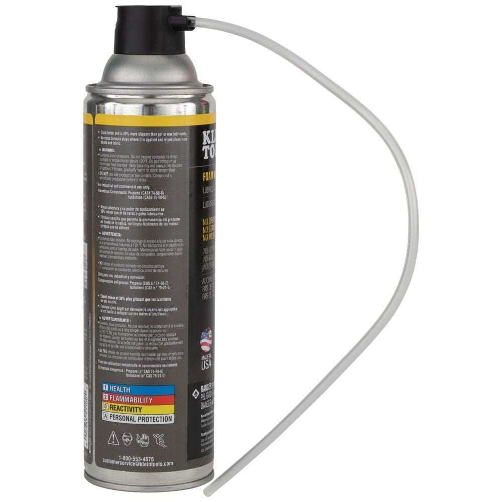 Klein Tools Wire Pulling Foam Lubricant, large image number 8
