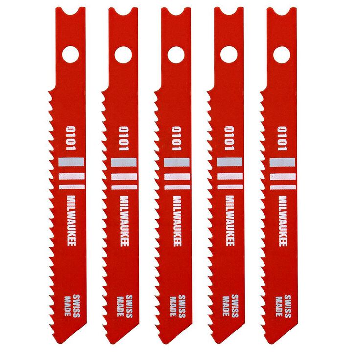 Milwaukee 2-3/4 in. 14 TPI High Speed Steel Jig Saw Blade 5PK, large image number 8
