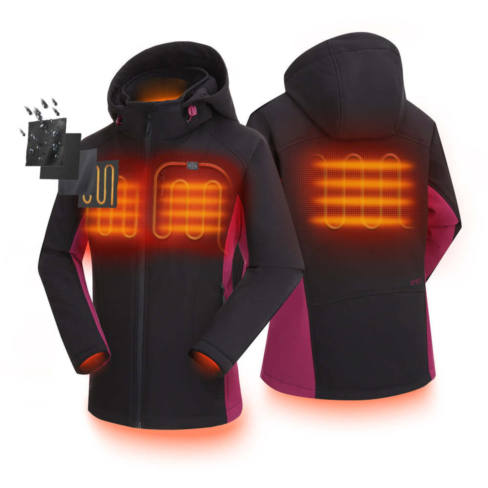 Ororo Battery Heated Women&s Heated Jacket, Size: Medium, Black