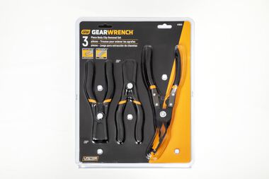 GEARWRENCH Body Clip Pliers Set 3pc, large image number 1