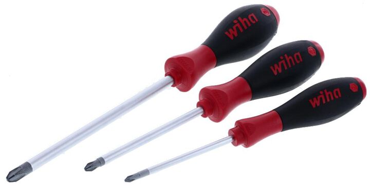Wiha SoftFinish Slotted & Phillips Screwdriver Set 7pc, large image number 4
