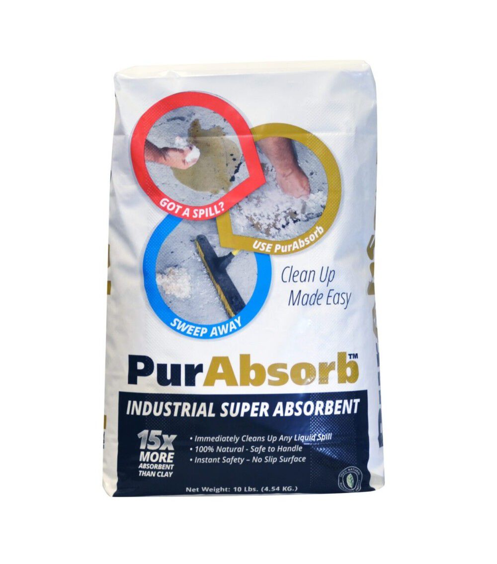 Johndow PurAbsorb 10 Lbs Industrial Super Absorbent, large image number 1