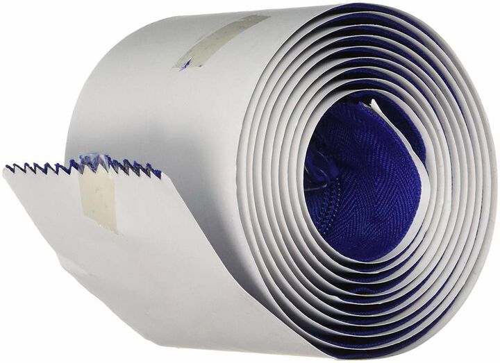 Surface Shield Zip N Close Adhesive Zippers, Blue, 2.75 Inch x 84 Inch
