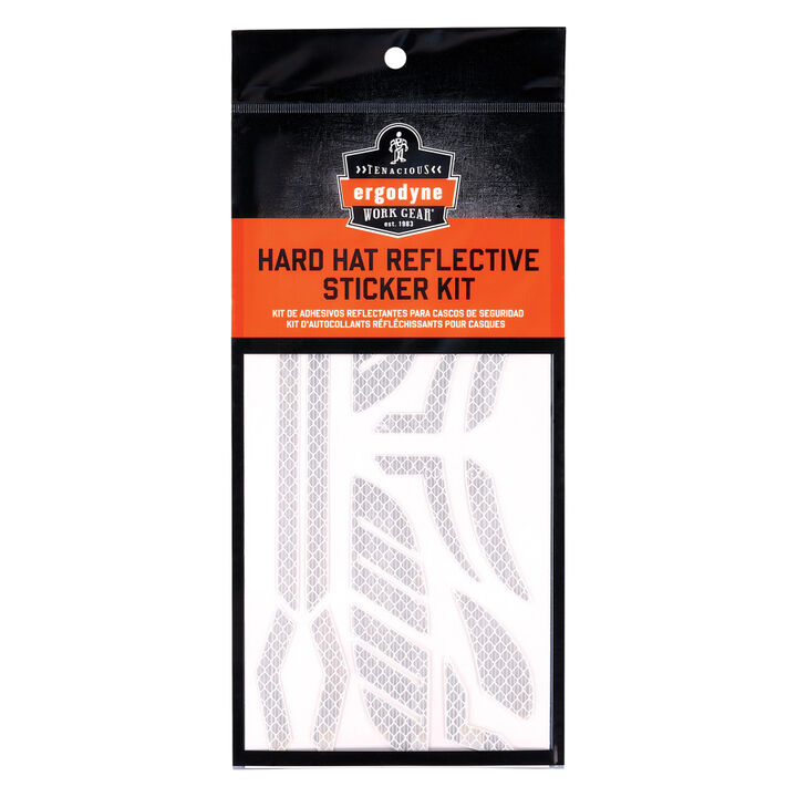 Ergodyne Hard Hat Reflective Sticker Kit, large image number 1