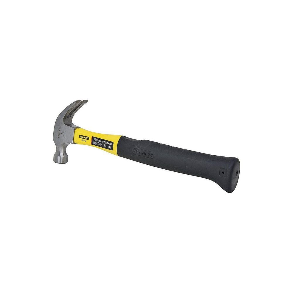 Stanley 7 oz Curve Claw Fiberglass Hammer, large image number 2