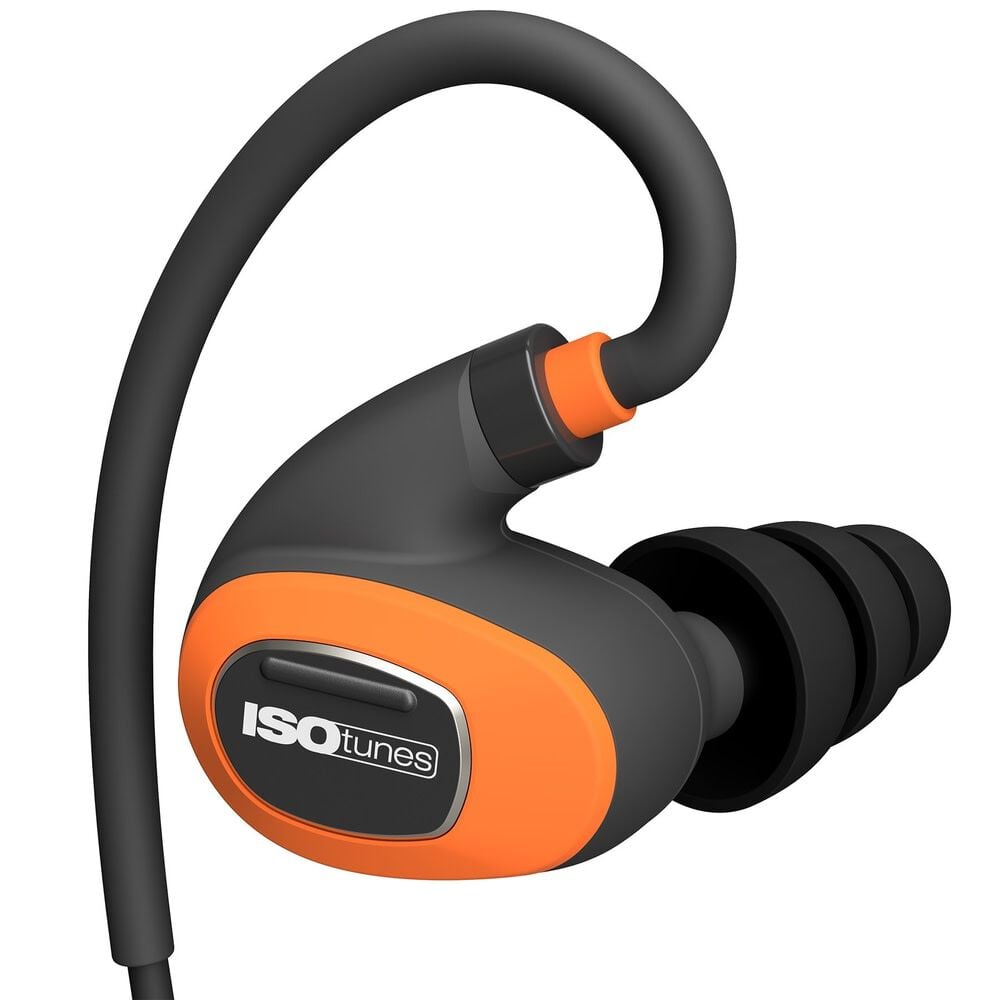 ISOtunes PRO 2.0 Wireless Bluetooth Earbuds - Safety Orange, large image number 3