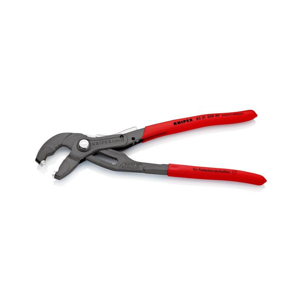 Knipex Spring Hose Clamp Pliers with Retainer 250 mm 85 51 250