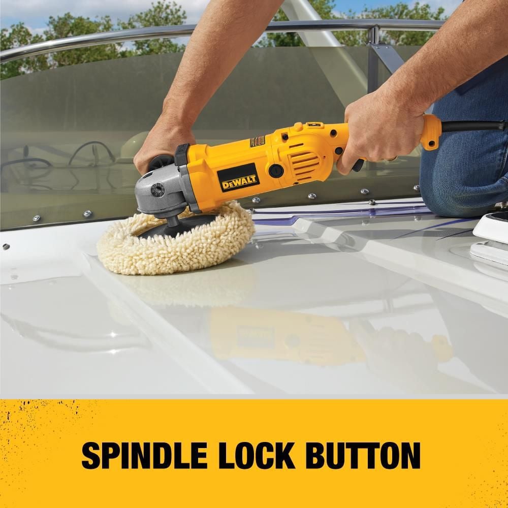 DEWALT 7-in/9-in Variable Speed Polisher, large image number 6