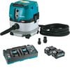 Makita 40V max XGT 2.1 Gallon HEPA Dry Dust Extractor Kit, small image number 1