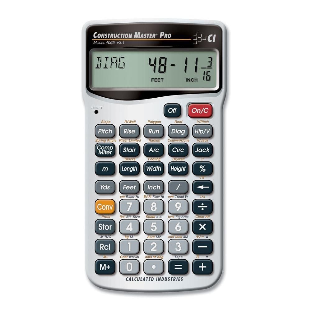 Calculated Industries Construction Master Pro Calculator, large image number 3